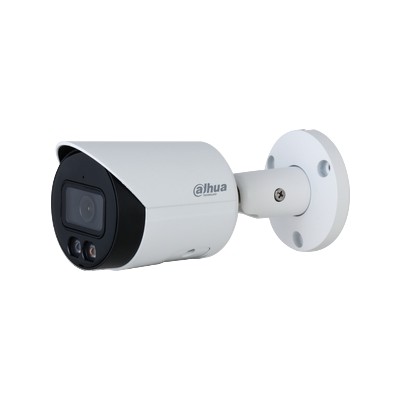 Caméra IP Bullet 4MP WizSense, Focale fixe 2.8mm, Dual 30m, Full Color, Micro