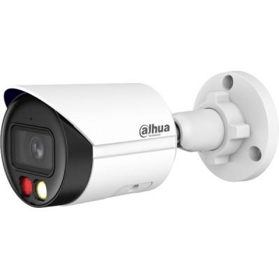 Caméra IP Bullet 6MP WizSense, Focale fixe 2.8mm, Dual 30m, Full Color, Micro