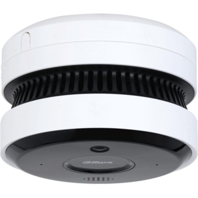 Détecteur de fumées avec caméra IP intégrée focale fixe 2.0mm 5MP IR20m – micro et HP