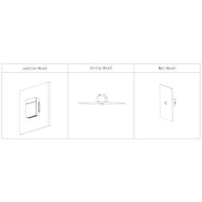 Kit caméra IP miniature 4MP WizMind, Focale fixe 2.8mm