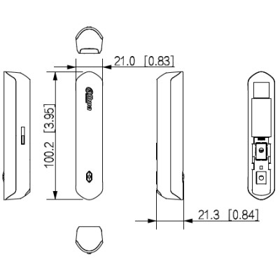 Détecteur de porte sans fil small