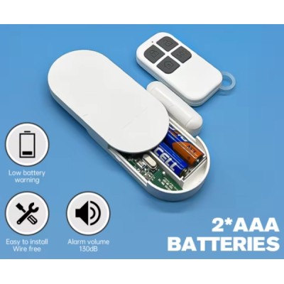 Alarme porte/fenêtre + télécommande