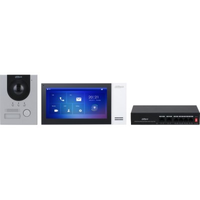 KIT Visiophone – Station extérieure IP et moniteur intérieur 7″