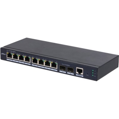 Switch 8 ports Gigabit + 2 ports optique Gigabit