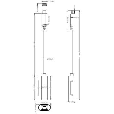 Adaptateur USB 3.0 Type-C vers RJ45