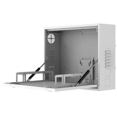 Armoire murale pour enregistreur et écran – blanc