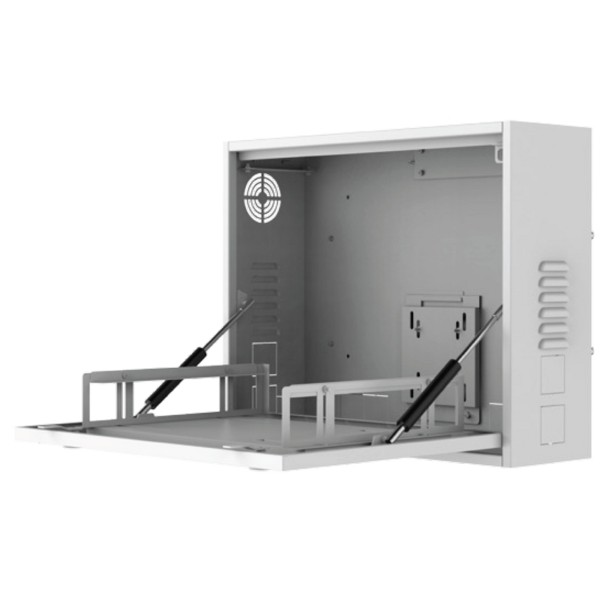 Armoire murale pour enregistreur et écran – blanc