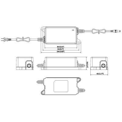 Adaptateur d’alimentation 12V 2A 5.5×2.1mm