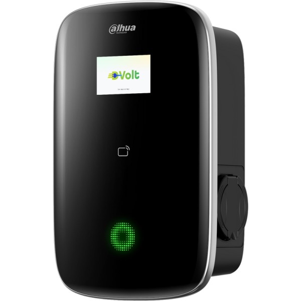 Chargeur véhicule électrique avec écran LCD monophasé 7kW RFID-Wifi-Bluetooth-ethernet