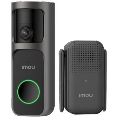 Sonnette vidéo DOORBELL 3 KIT 4MP avec batterie intégrée + carillon