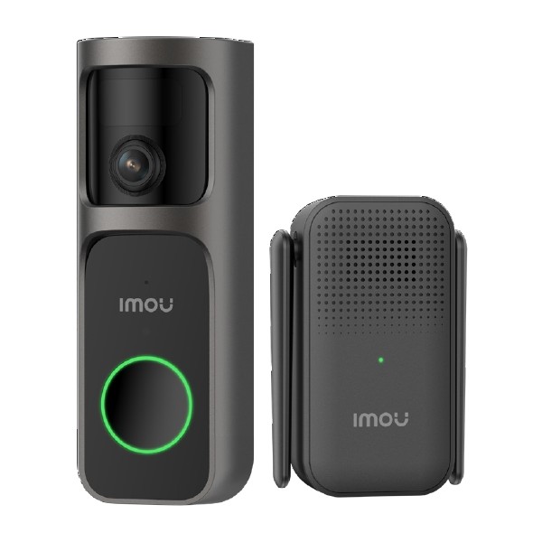 Sonnette vidéo DOORBELL 3 KIT 4MP avec batterie intégrée + carillon