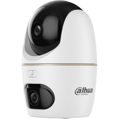 Caméra WIFI double PT 360° + Fixe, 5MP IR30m, Micro et HP